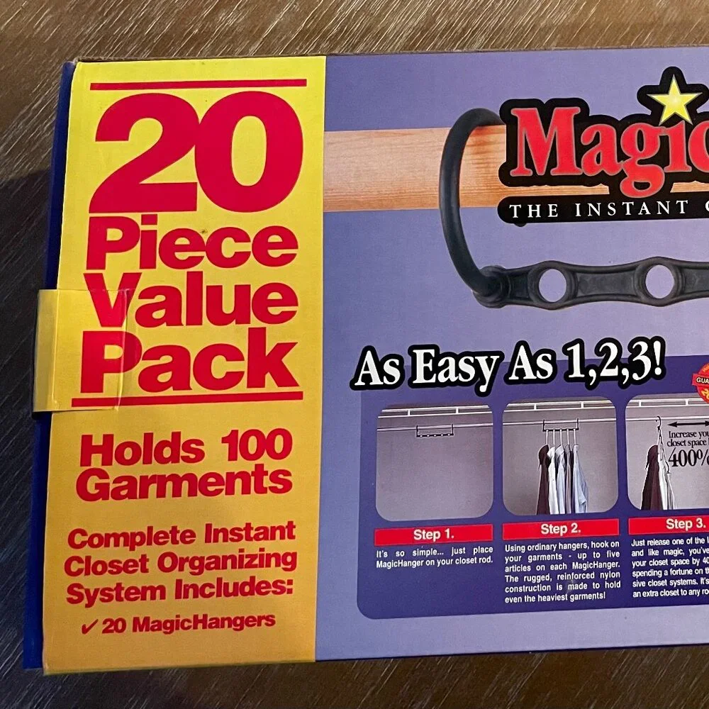Magic Hanger / closet organizer 40 pieces (2 boxes)